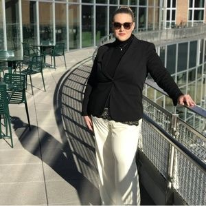 Fully Lined Blazer Liz Claiborne